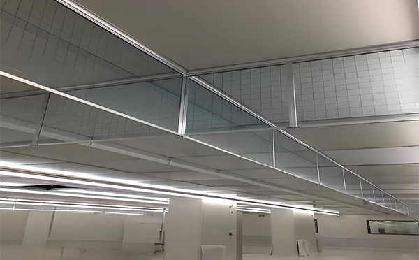 舟曲玻璃挡烟垂壁