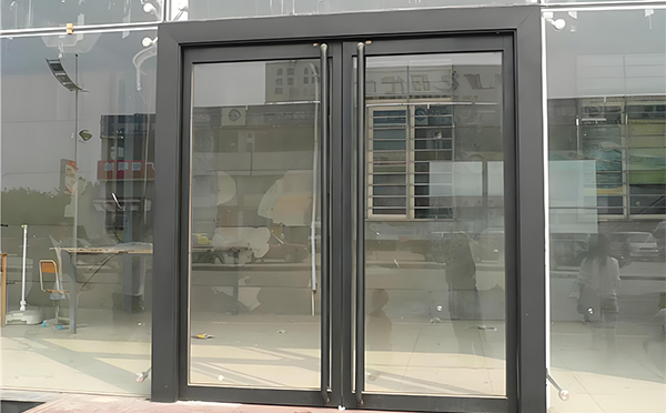 舟曲玻璃地弹门