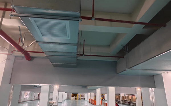 舟曲挡烟垂壁的安装步骤