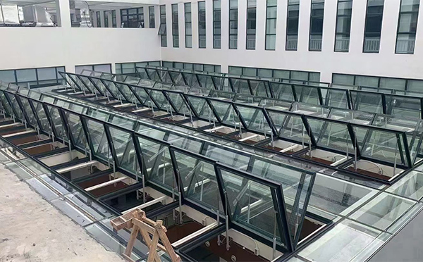 百安科技有限公司近期舟曲排烟窗项目案例分享