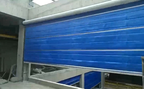 大型物流园区完成舟曲防火门整体安装工程