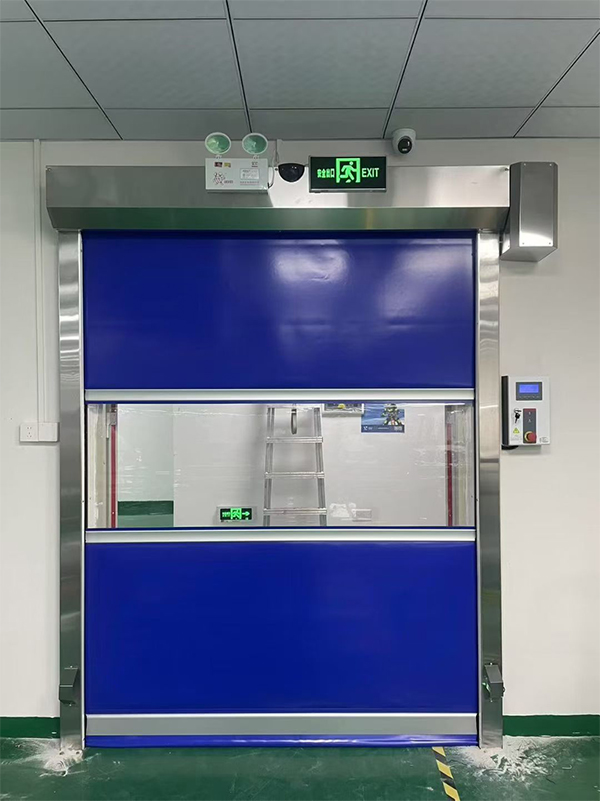 舟曲快速舟曲卷帘门在冷链物流仓储区的应用实践